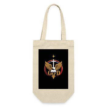 Christian Emblem - Gift Bag for Bottles - nature - Front