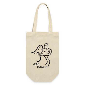 ZOUK-TANZ-GESCHENK JUST DANCE - Geschenkbeutel für Flaschen - Natur - Vorne