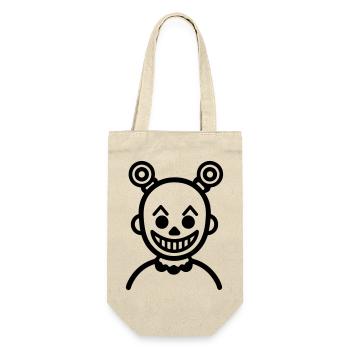 Clown Comic - Gift Bag for Bottles - nature - Front
