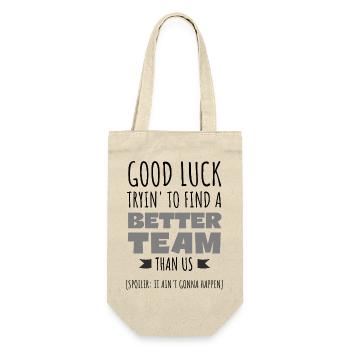 Travail d’équipe motivant - Sac à bouteille - nature - Devant