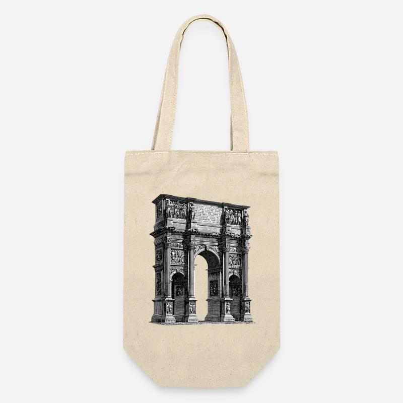 Arc de triomphe romain – Gravure antique - Sac à bouteille - nature