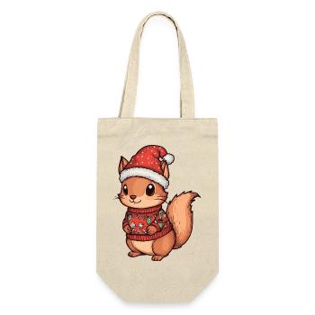 Noël écureuil - Sac à bouteille - nature - Devant