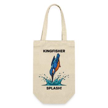 Kingfisher Splash Kingfisher River - Geschenkbeutel für Flaschen - Natur - Vorne