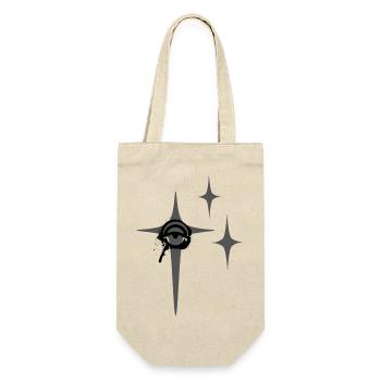 Cosmic Dagger Emblem with Starbursts - Gift Bag for Bottles - nature - Front