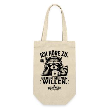 Geschenk für Kollegen Sarkasmus Humor  - Geschenkbeutel für Flaschen - Natur - Vorne