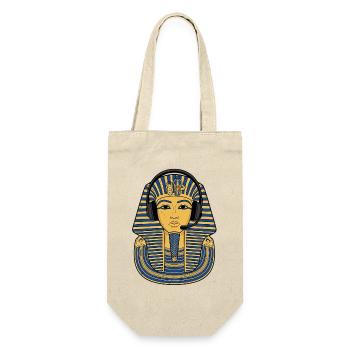 Pharao Home Office - Geschenkbeutel für Flaschen - Natur - Vorne