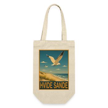 Hvide Sande - Geschenkbeutel für Flaschen - Natur - Vorne