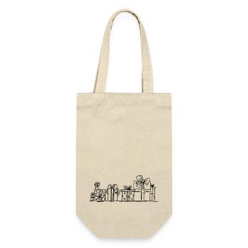 We love gifts - Gift Bag for Bottles - nature - Front