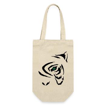 Oeil de tigre Mystérieux Graphique - Sac à bouteille - nature - Devant