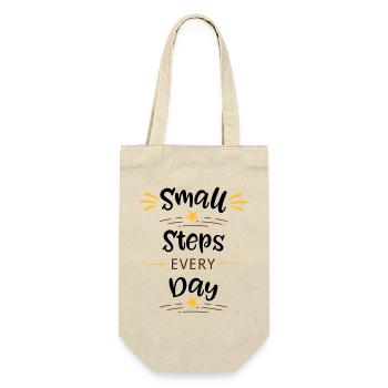 Every Moment Shines Star Emblem - Gift Bag for Bottles - nature - Front