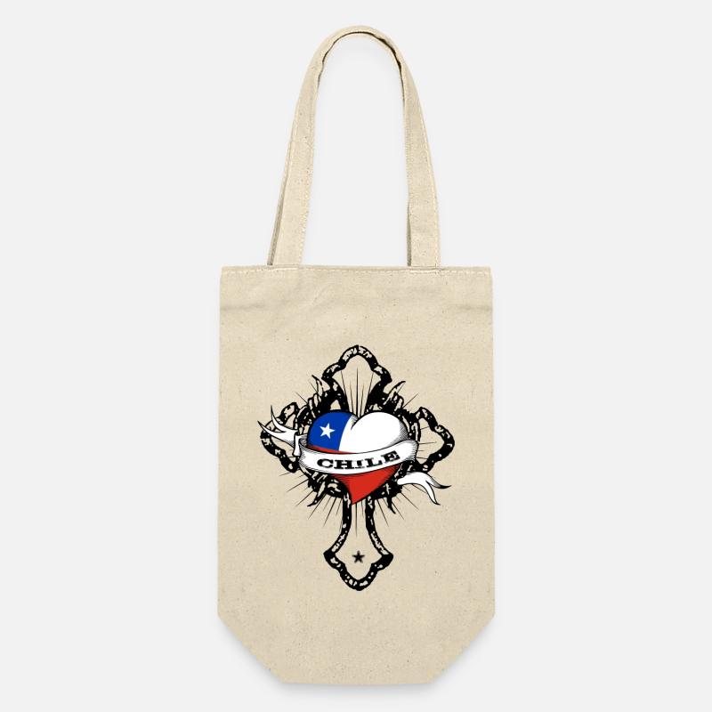 Chile - Gift Bag for Bottles - nature