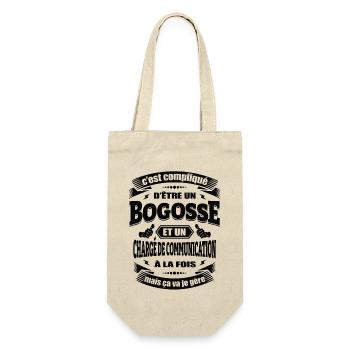 BOGOSSE ET CHARGE DE COMMUNICATION - Sac à bouteille - nature - Devant
