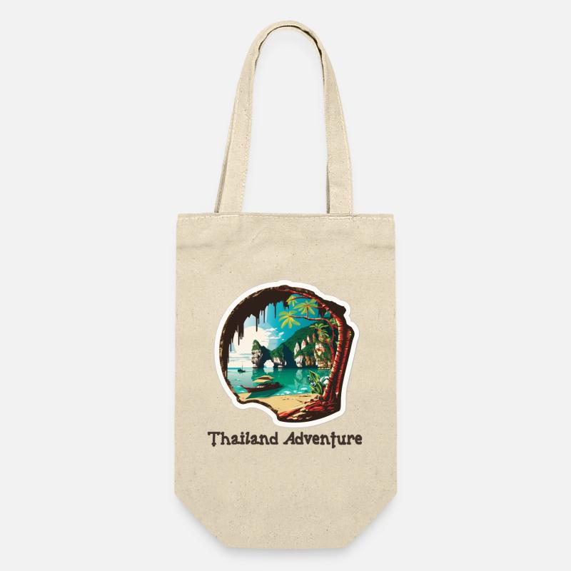 Thailand Adventure - Gift Bag for Bottles - nature