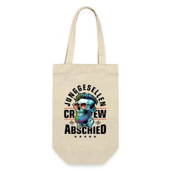 JGA Crew Bachelor Party Party - Gift Bag for Bottles - nature - Front