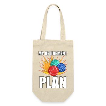 Bocce Bocci Colorful Balls Player I Gift - Gift Bag for Bottles - nature - Front