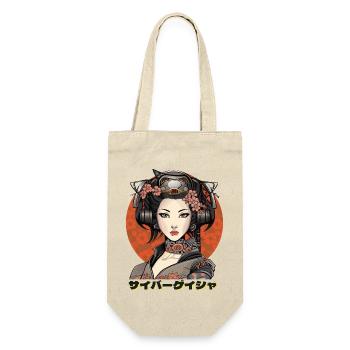 Cyber Geisha 2 - Gift Bag for Bottles - nature - Front
