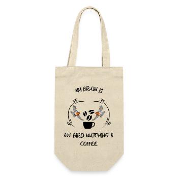 Bird Watching Bird Watching Birding Coffee - Gift Bag for Bottles - nature - Front