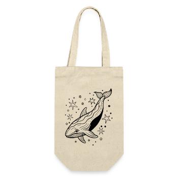 Baleine dans l’espace - Sac à bouteille - nature - Devant
