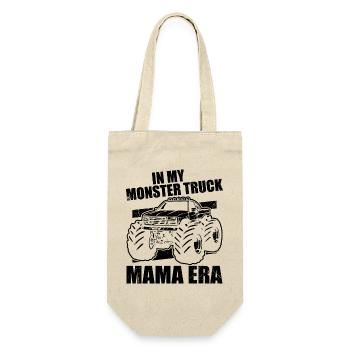 In meiner Monstertruck-Mama-Ära - Geschenkbeutel für Flaschen - Natur - Vorne