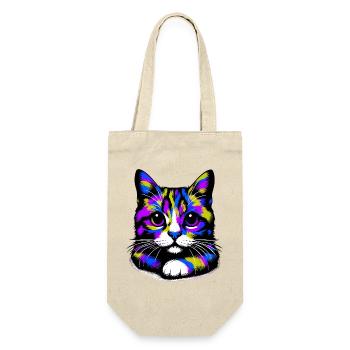 Cat - Gift Bag for Bottles - nature - Front
