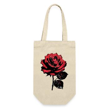 Rose - Gift Bag for Bottles - nature - Front