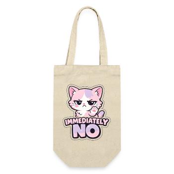 Sassy Cat: Instant No Sticker - Gift Bag for Bottles - nature - Front