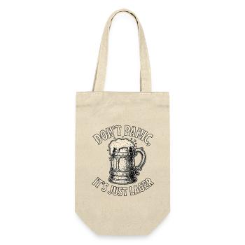 Germanic Medieval Beer - Gift Bag for Bottles - nature - Front