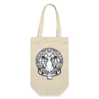 Dragon Circle in the Witches' Circle - Gift Bag for Bottles - nature - Front