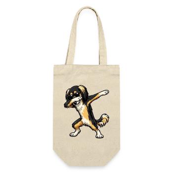 Tabbing de Saluki dans un style comic - Sac à bouteille - nature - Devant
