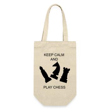 pièces d’échecs de sport d’échecs - Sac à bouteille - nature - Devant