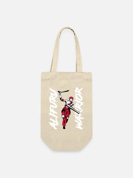 Alifuru Warrior Man - Gift Bag for Bottles - nature