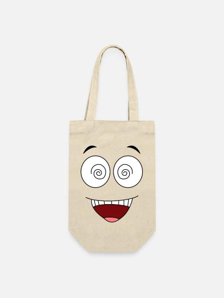 Visage fou - Sac à bouteille - nature