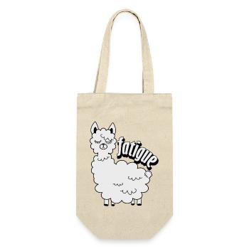 Sleeping llama - Gift Bag for Bottles - nature - Front