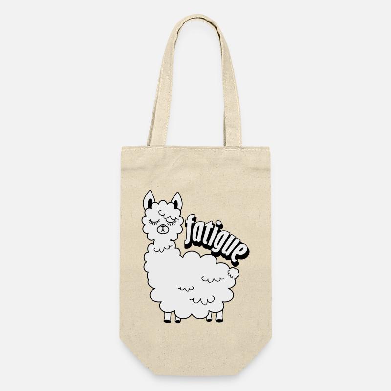 Sleeping llama - Gift Bag for Bottles - nature