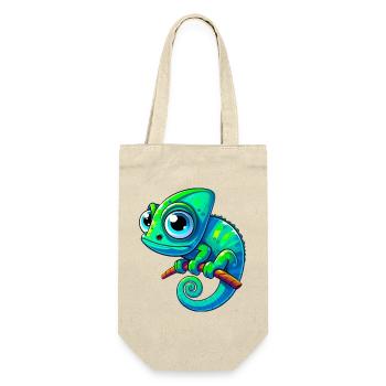 Caméléon - Sac à bouteille - nature - Devant