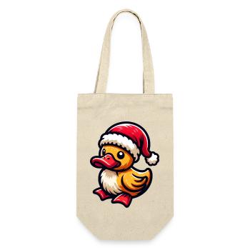 Noël Canard Sucré - Sac à bouteille - nature - Devant