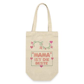 Maman est la meilleure - Sac à bouteille - nature - Devant
