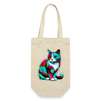 Chat - Sac à bouteille - nature - Devant