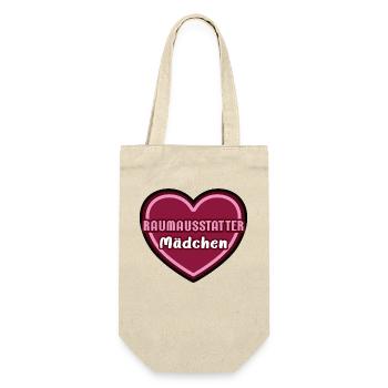 Raumausstatterin Raumausstatter Mädchen Kind Azubi - Geschenkbeutel für Flaschen - Natur - Vorne