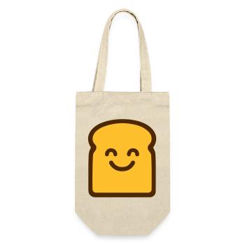 Cute Toast - Gift Bag for Bottles - nature - Front