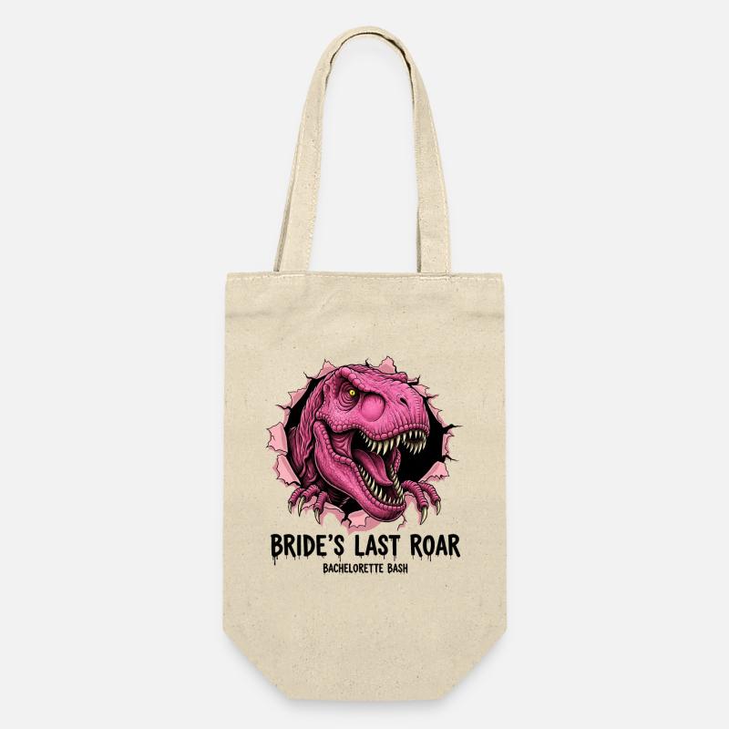 Fête nuptiale T-Rex Breakthrough rose - Sac à bouteille - nature