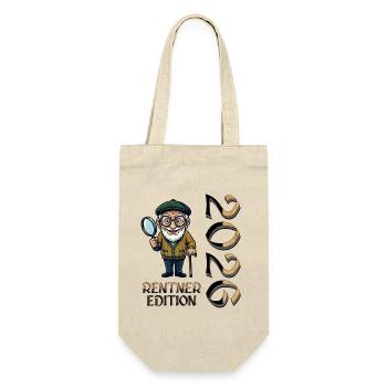 Pensioner Detective Edition - Gift Bag for Bottles - nature - Front