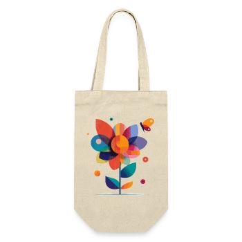 colorful flower - Gift Bag for Bottles - nature - Front