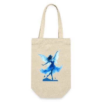 La Fée Bleue en Vol - Sac à bouteille - nature - Devant