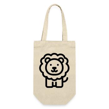 lion - Gift Bag for Bottles - nature - Front