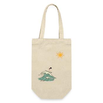 Surfer - Gift Bag for Bottles - nature - Front