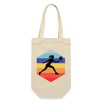 Idée cadeau d’accessoires de padel pour les fans débutants en padel - Sac à bouteille - nature - Devant