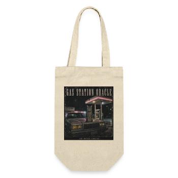 Station-service Oracle Cat Motif Vintage Tendance LowFi - Sac à bouteille - nature - Devant