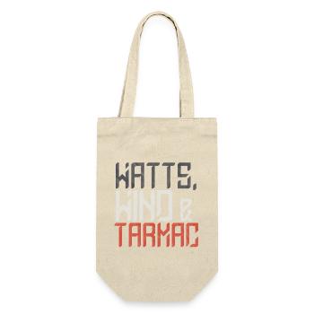 Watts Wind Tarmac - Gift Bag for Bottles - nature - Front