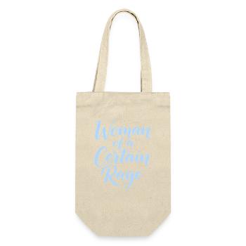 Woman of a Certain Rage Shirt for Strong Women - Gift Bag for Bottles - nature - Front